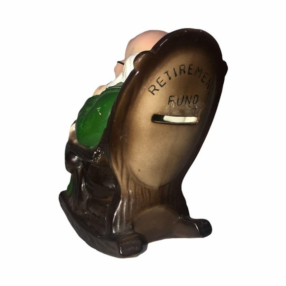 Knobler Japan Vintage 1960’s Old Man Dog Bank - Picture 5 of 12